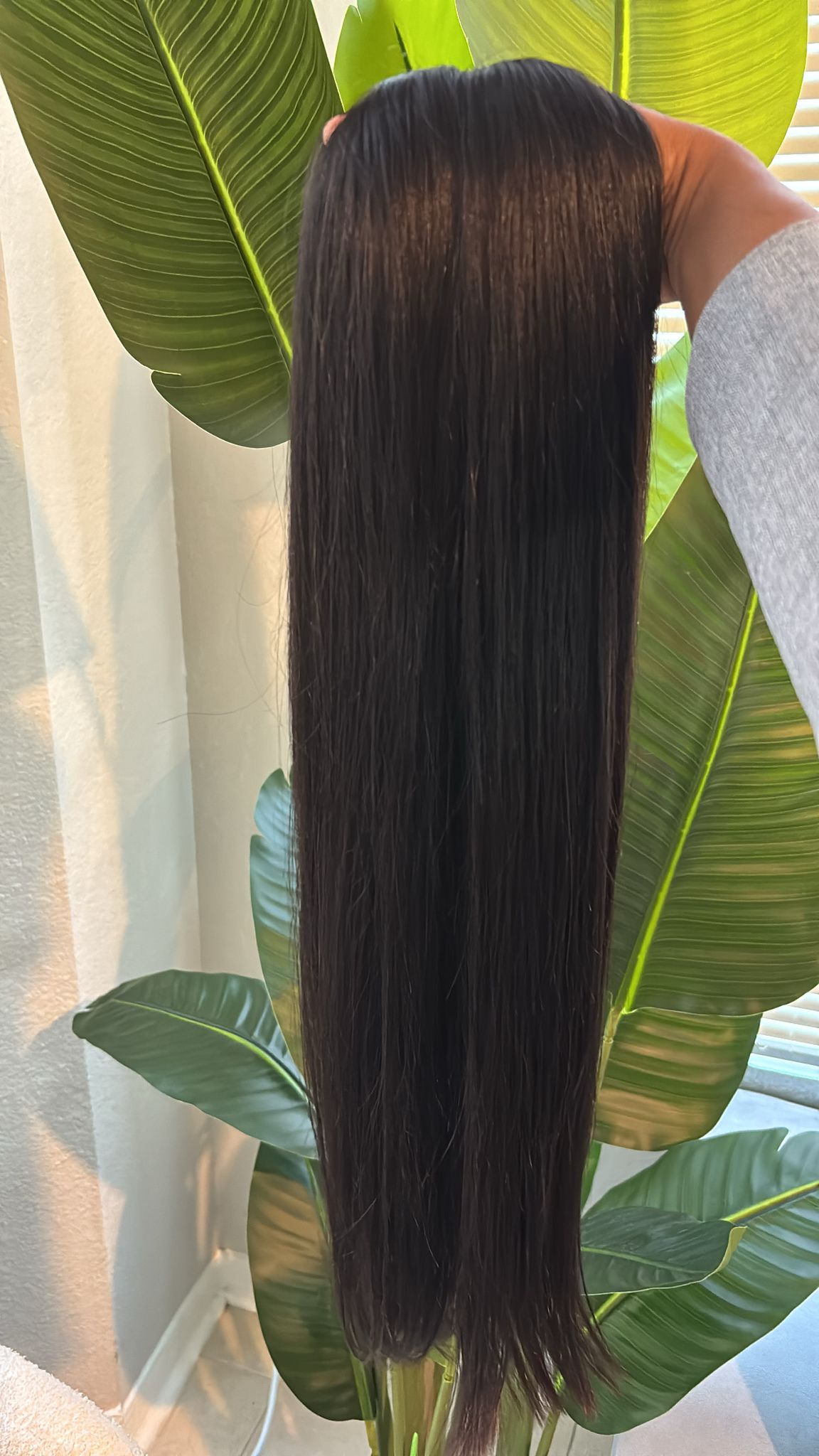 1pack of 26 inch Brazilian bulk hair.Selected fine and hydrated hair