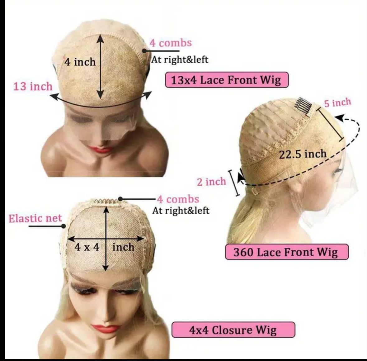 wig Beth,High Temperature Transparent Wavy Hair with Ombre Effect and Lace Front