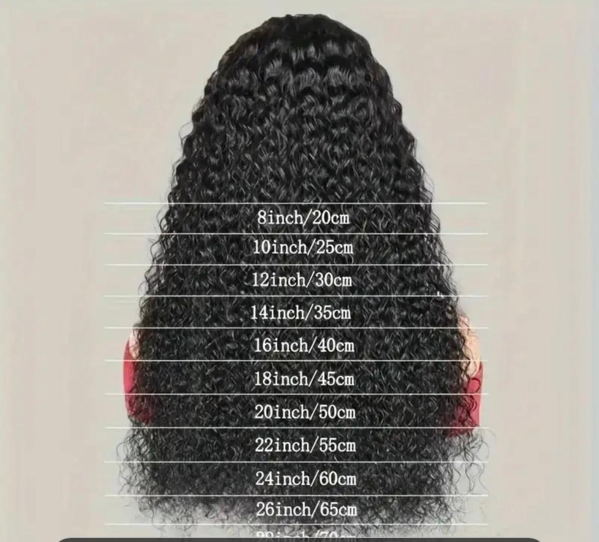 1 Pack 100gramas, 22 inches Deep Wave Virgin Human Hair Extensions - 100% Curly Hair for Women, Natural Black Color, High Quality Weave for Style & Volume 100% Human Hair