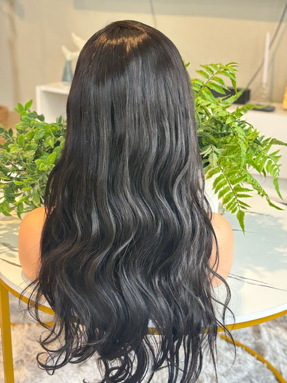 wig Rafaella,Transparent Lace Front Human Hair Wigs For Women